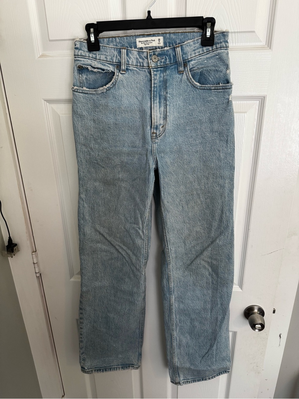 Light Blue Women’s Classic Straight Jeans LONG